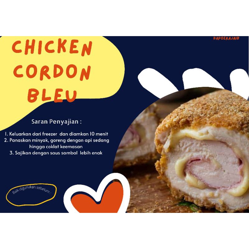 

Chicken Cordon bleu isi 5