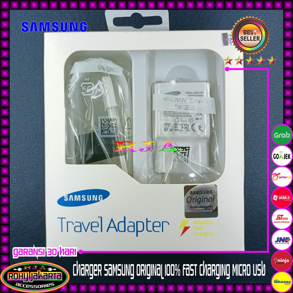 Charger Samsung Galaxy A5 A7 2016 Original 100 % Fast Charging