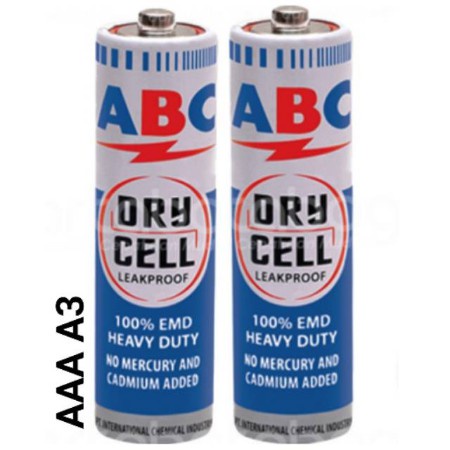 Cuci Gudang Baterai Battery Batere ABC Biru AAA/A3