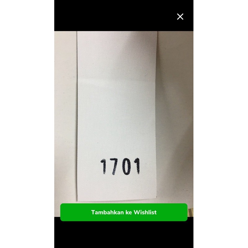 Roller blind HEAD RAIL chain sistem anti cahaya blackout 100 persen