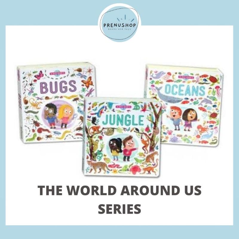 Board Book The World Around Us : Jungle / Bugs / Oceans