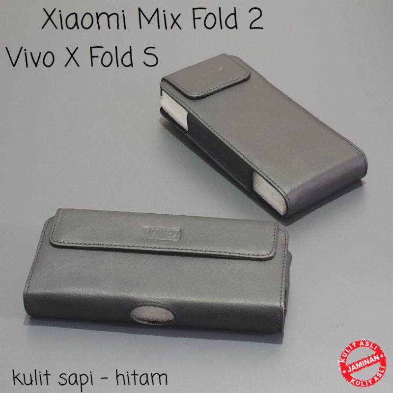 Case Vivo X Fold - Xiaomi Mix Fold 2 kulit asli