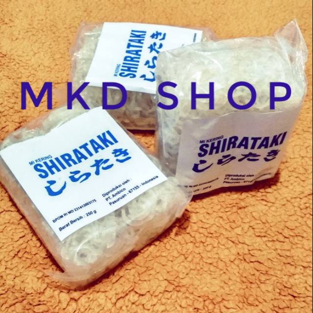

Dry Shirataki / Mie Kering Shirataki