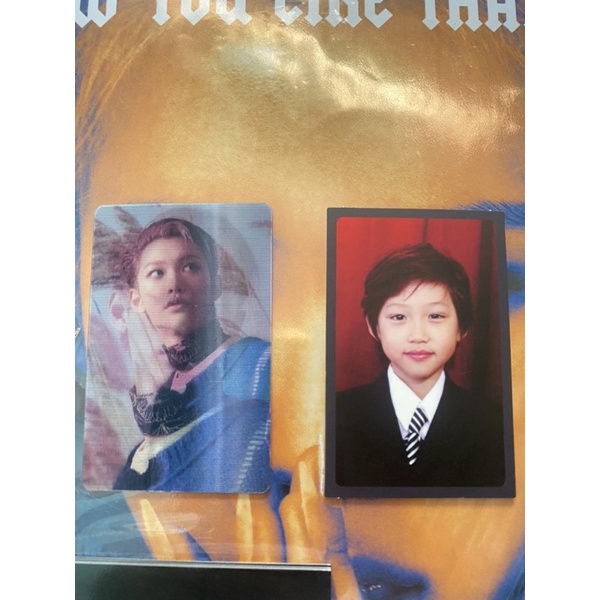 PHOTOCARD LENTICULAR FELIX LEVANTER  DAN IAM NOT , dan SHARING SEASON GREETINGS 2021 STRAY KIDS