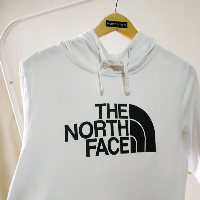 Hoodie TNF second original warna putih