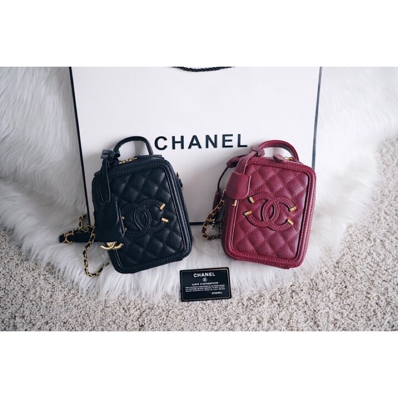 Chanel Vanity Vertical Case Bag