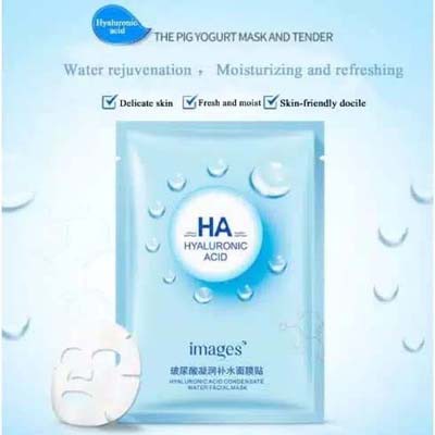 Masker IMAGES HYALURONIC ACID FACIAL SKIN CARE SHEET MASK MASKER IMAGES HA