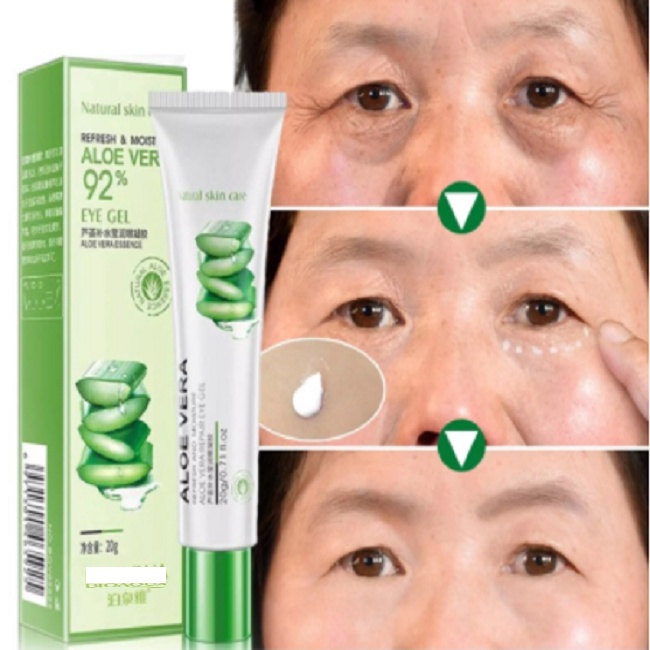 Cream Obat Penghilang Kantung Mata Panda Kerutan Hitam Krim Aloevera Eye Treatment 20g Ampuh Original