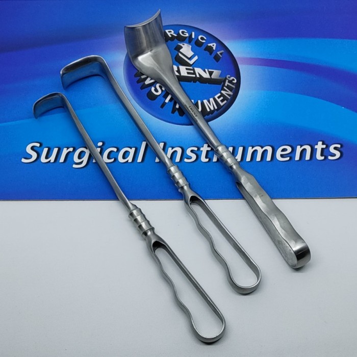 Alat medis Richardson Retractor 24 cm - Renz Instruments