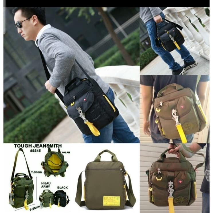 Hot Sale! TAS SELEMPANG PRIA TOUGH JEANSMITH 5545 TAS SELEMPANG PRIA
