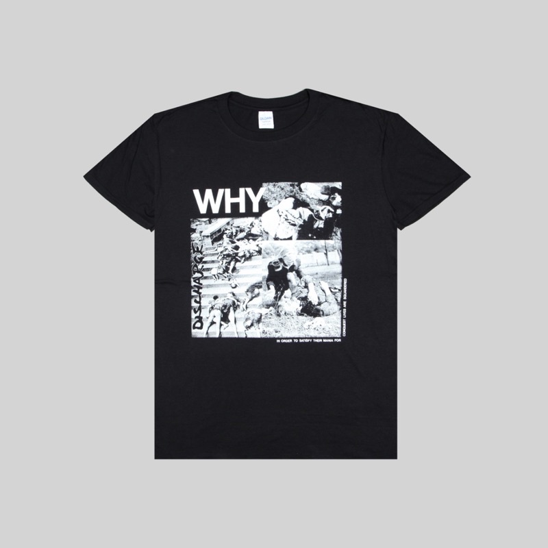 TS DISCHARGE - WHY? ( ROCK MERCH )