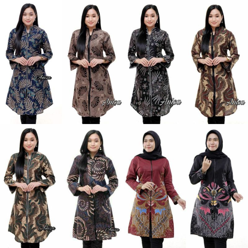 Diskon Bayar Di Tempat Terlaris Serut Genes Jelita Tunic Navbor Yelbor Whitbor Creambor Tunik Batik Modern 8Ll0nKfVrQ86w