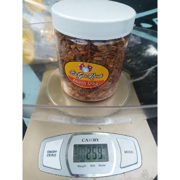 

Bawang Goreng (Bagor) Kriuk Abang Dika 250gr