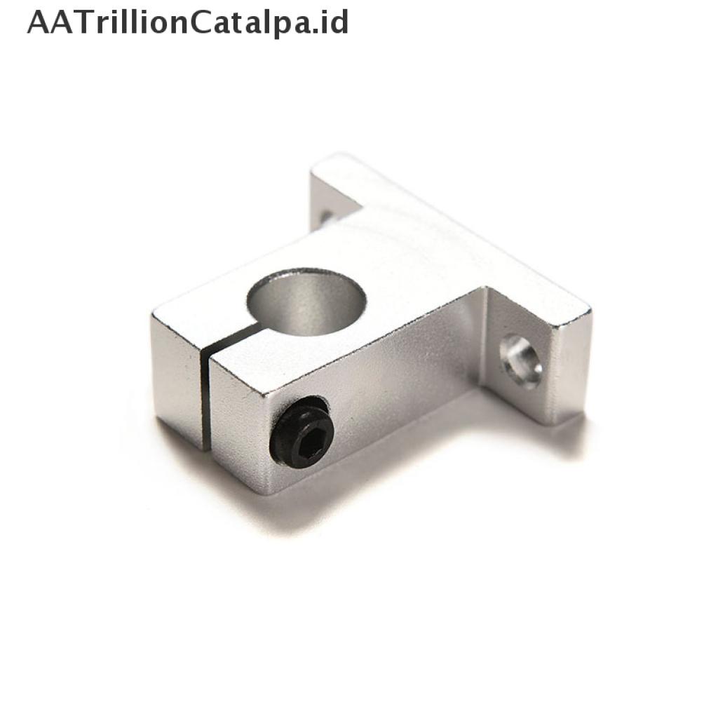 (AATrillionCatalpa) 2pcs SK12 Bearing 12mm Bahan Aluminum CNC Untuk Rel Linear