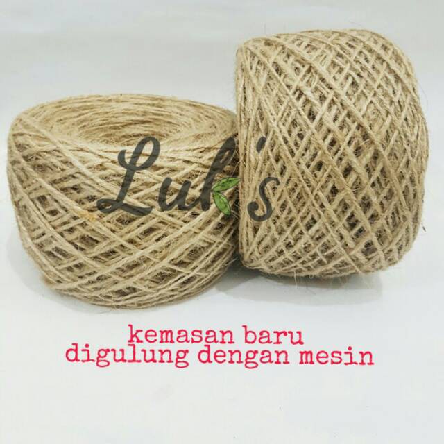 

Gratis Ongkir Tali goni tali rami 3 ply meteran tali tampar kerajinan tangan