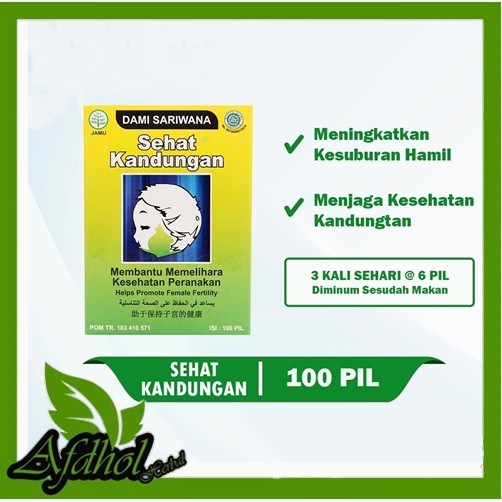 

Obat Herbal SEHAT KANDUNGAN 100 Pil Meningkatkan Kesuburan Hamil