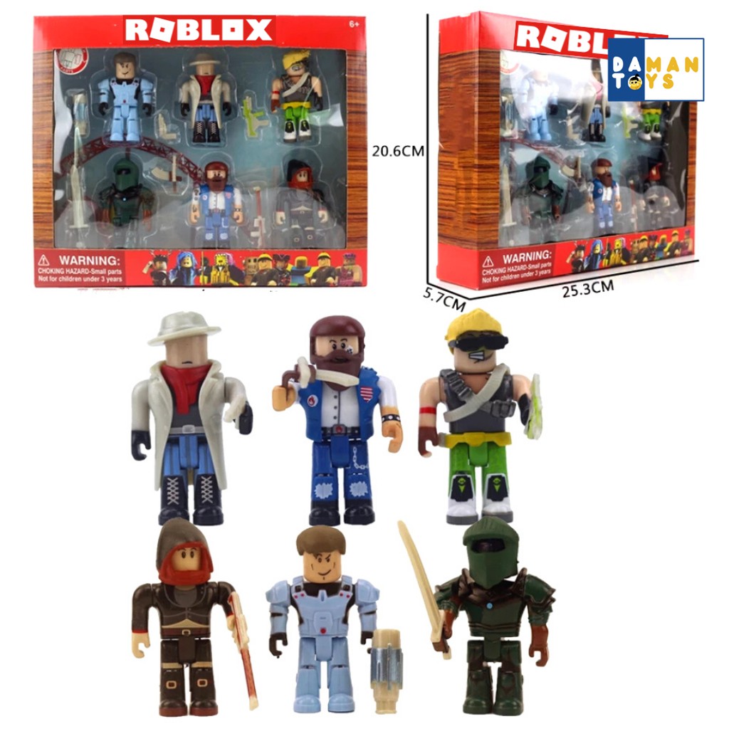 Mainan Roblox Figure Set Figur Cake Topper Roblox murah