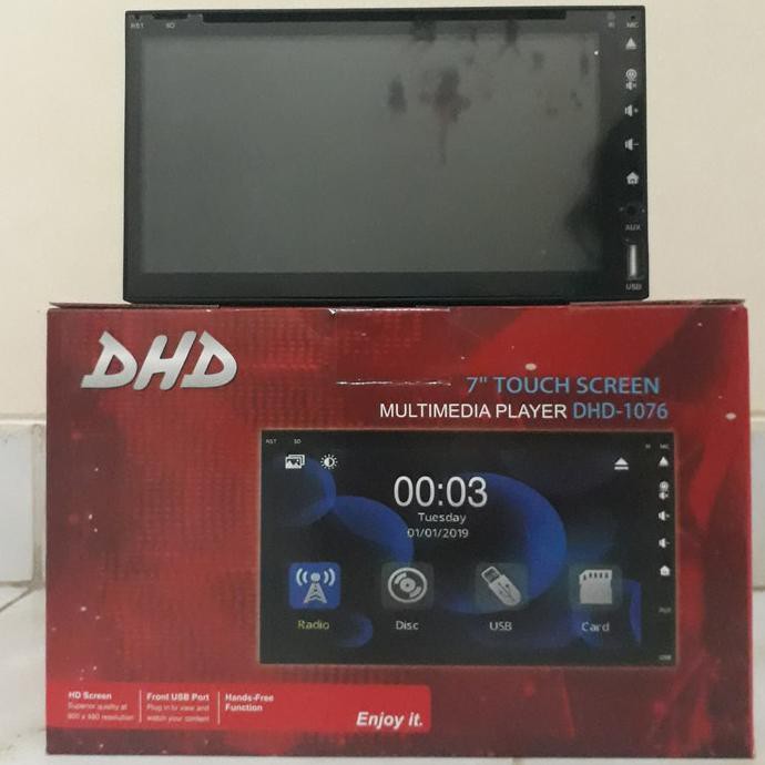 BISA COD Head unit DHD-1076 double din DHD-1076 PROMO SPECIAL Kode 385