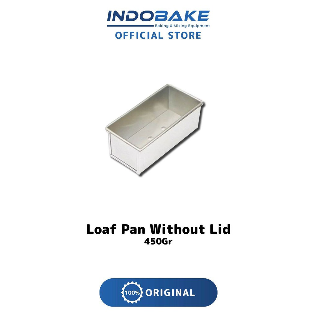 Sanneng Loaf Pan - Loyang Roti Tawar Toast Anti Lengket / Loyang Brownies / Cetakan Roti Ukuran Kapasitas 450 Gr