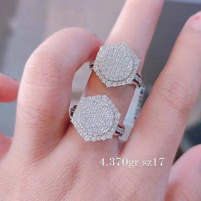 cincin emas putih kadar 375%