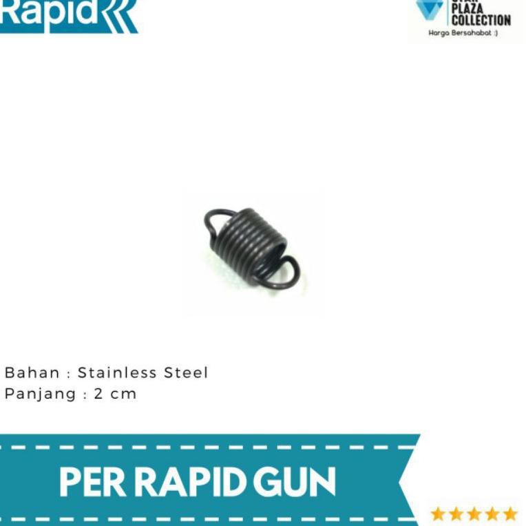

Gl3Code Per Rapid Gun (Stainless Steel) - Sparepart Staples Rapid Gun R23(populer)H8E6
