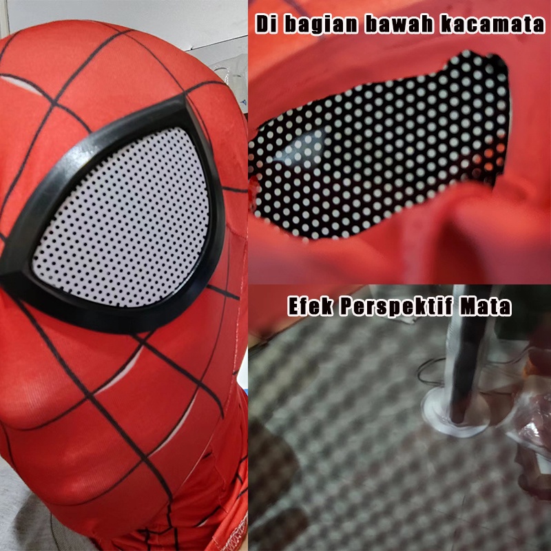 Halloween Cosplay Topeng Spiderman No Way Home Party Hats &amp; Masks