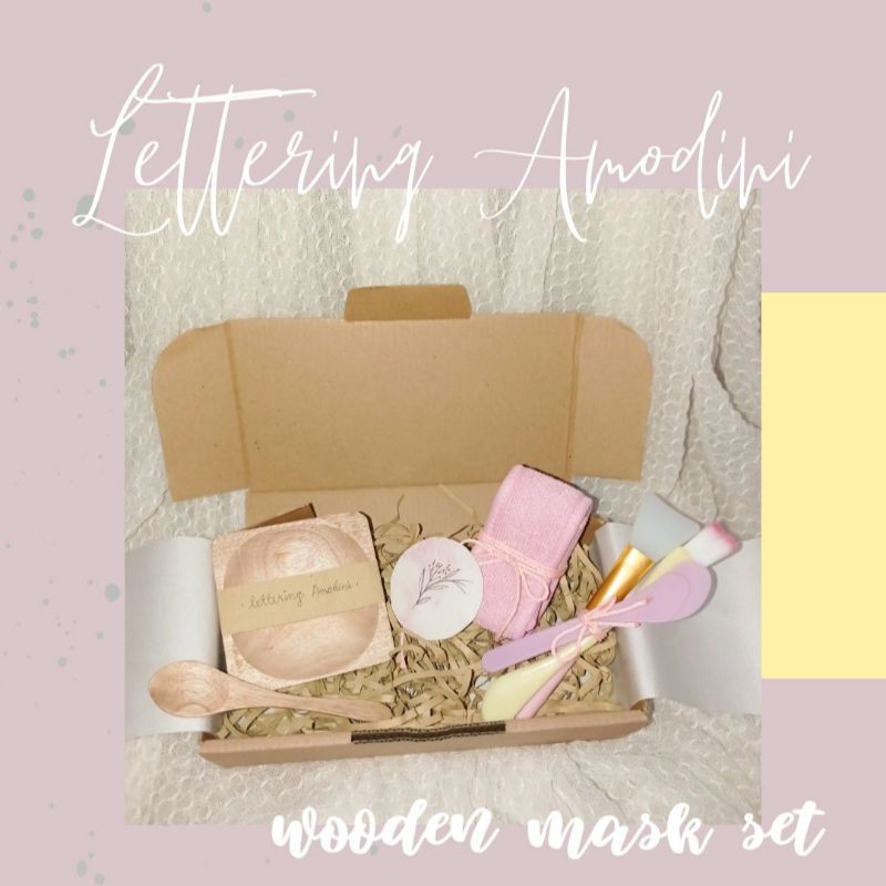 

HAMPERS WOODEN MASK SET / HAMPERS LEBARAN IDUL FITRI / MASKER SET / WOODEN BOWL SET / KUAS / HADIA /GIFT BOX WISUDA NATAL CHRISTMAS HADIAH ULANG TAHUN