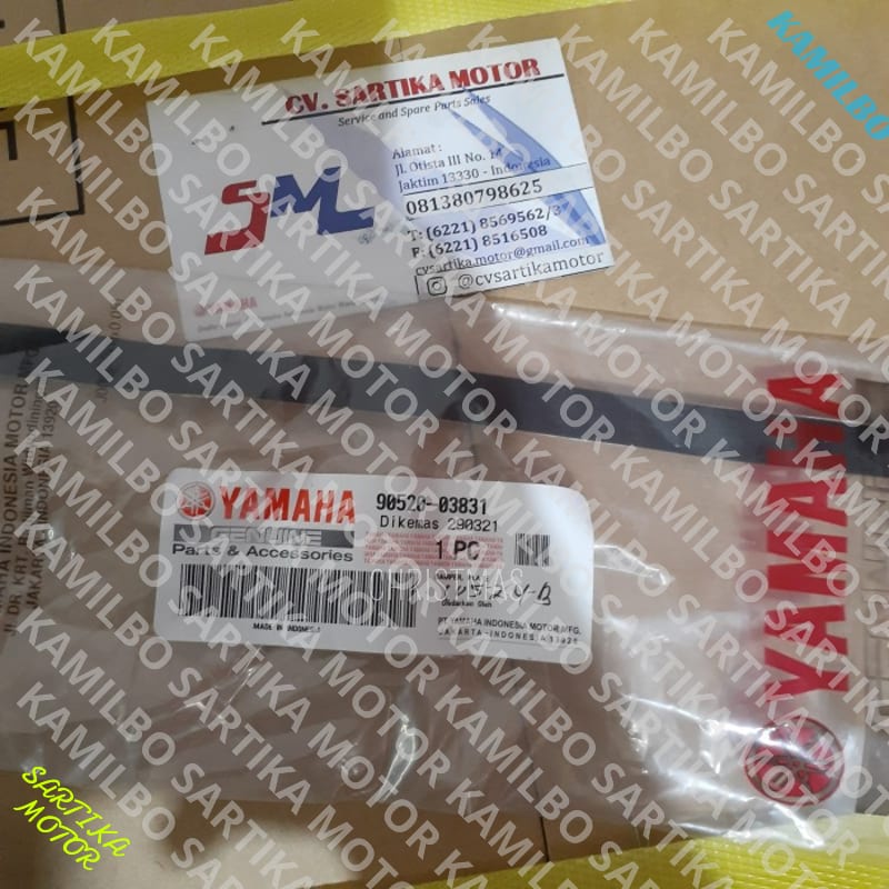 (100% Original ) Seal Box Minum Kiri Aerox 155 2017-2020 0/ Damper Plate 90520-03831 mantap