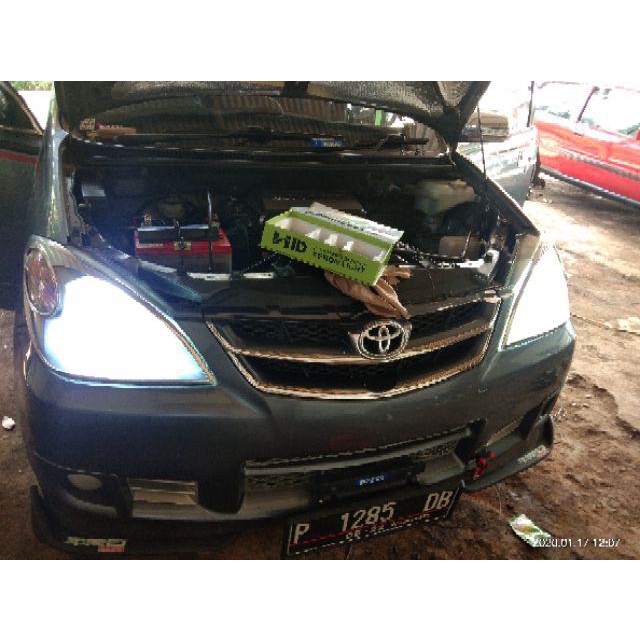 Lampu HID Mobil H4 Hi Lo SET ISI 2 PASANG 35Watt 6000K