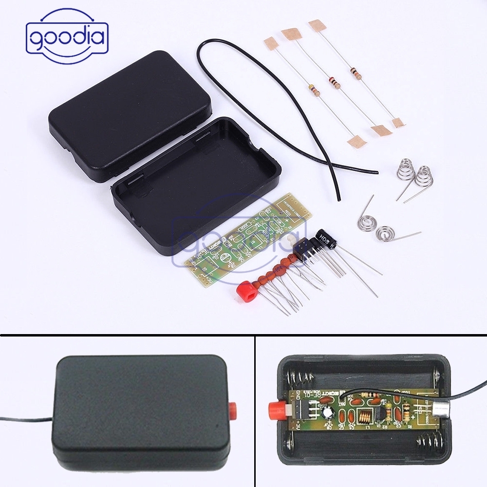✈【Fast/COD】✈70-110MHz Wireless FM Transmitter Frequency Modulation Microphone Elektronik 1.5V DIY Kits