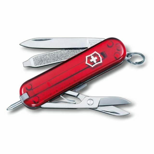 

Victorinox Signature Alat Saku Dengan Pulpen - Merah