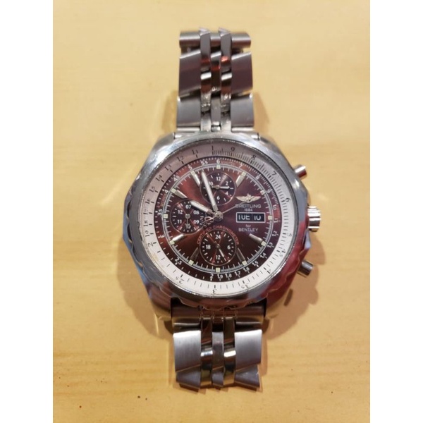 Jam Tangan Pria Automatic Breitling for Bentley + 2 Strap