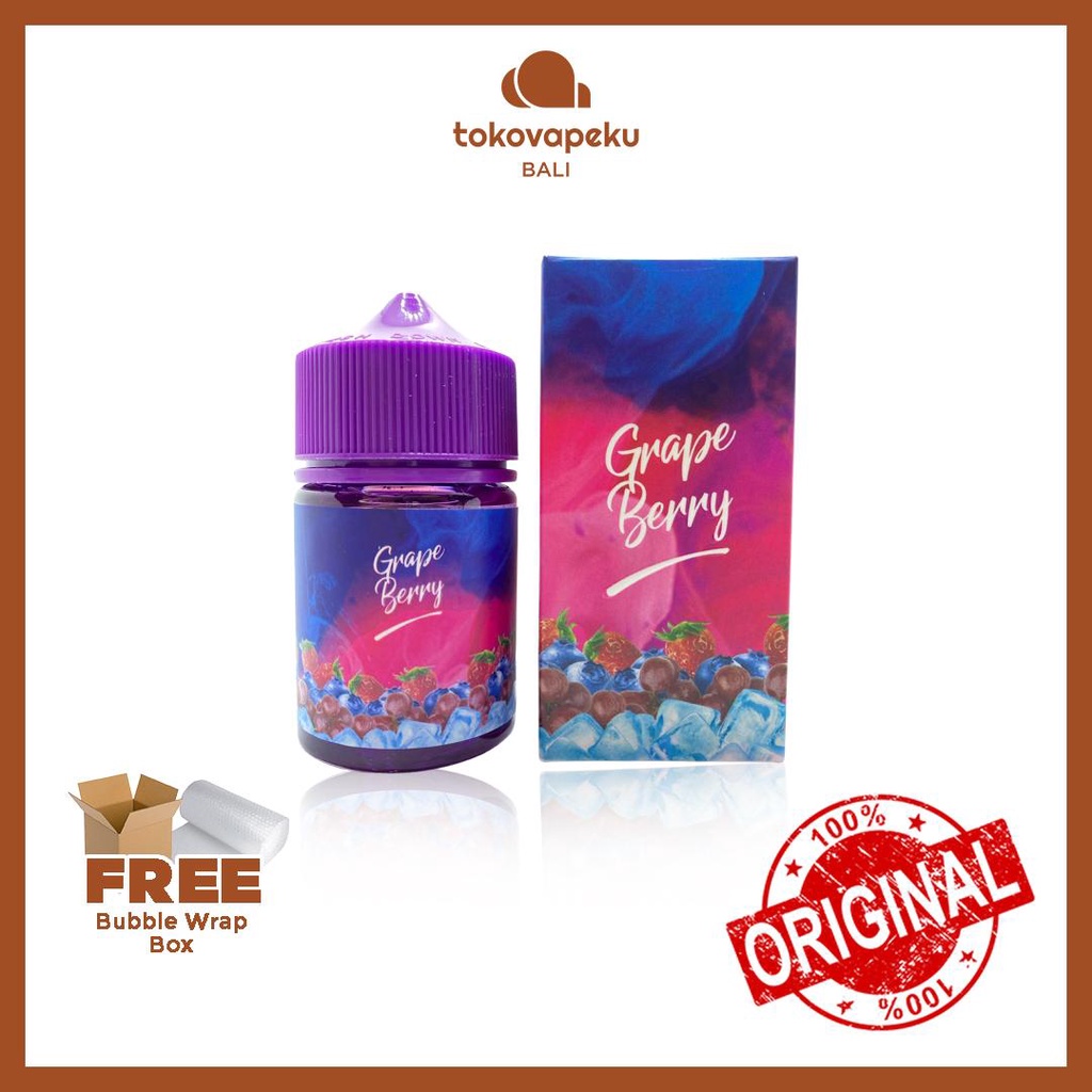 GRAPE BERRY STRAWBERRY BLUEBERRY ICE 60ML GRAPE BERRY AUTHENTIC by HERO57