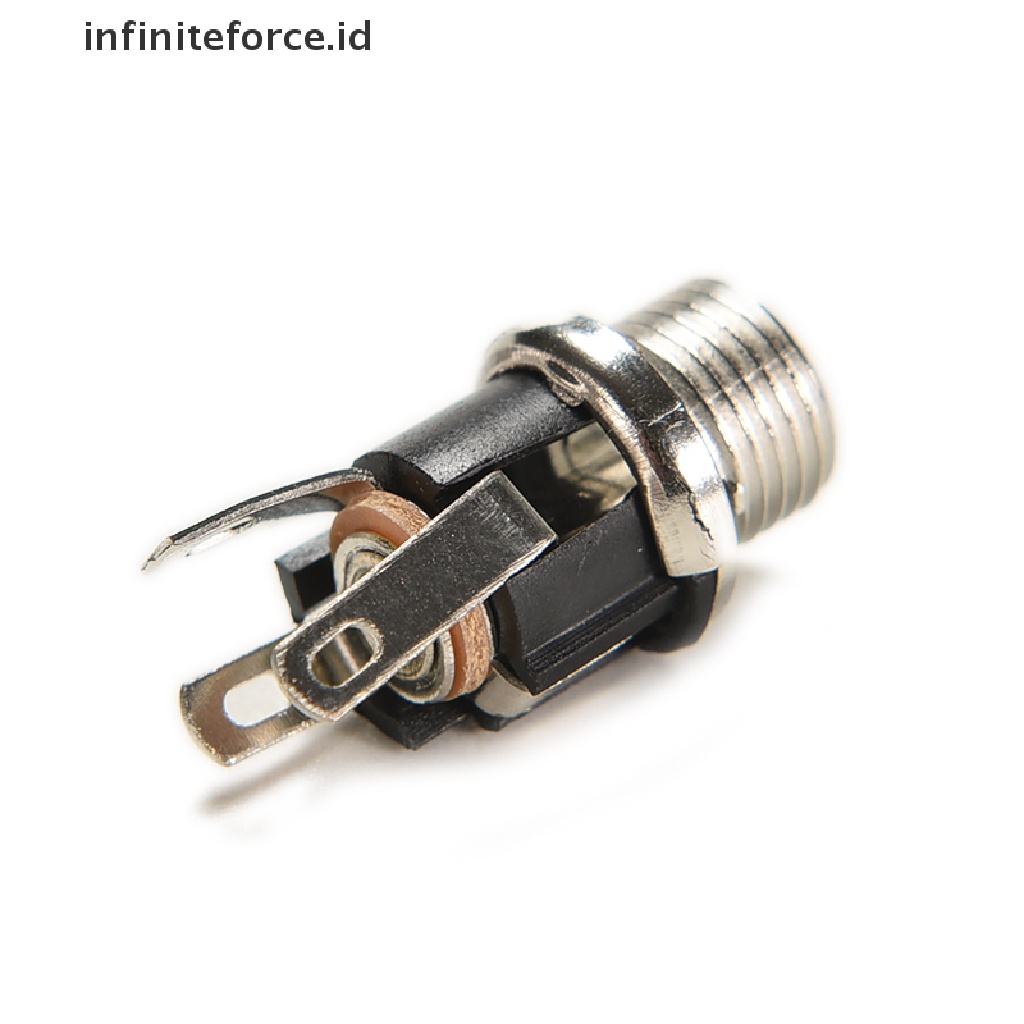 (Infiniteforce.Id) 10pcs Soket Jack Power Supply Dc Female 5.5mm X 5.5mm