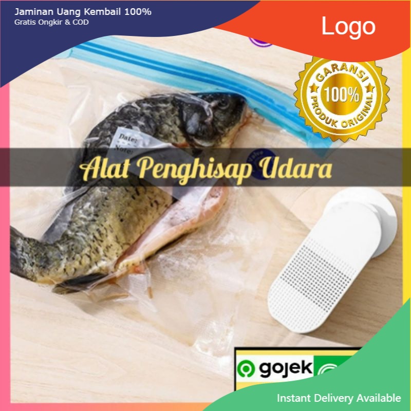 Momo_shop88 VACUM SEALER Multifungsi + kantung penyimpanan
