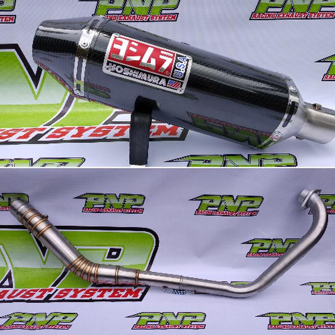 PROMO!! Knalpot Racing Yoshimura USA Fullsystem Yamaha Vixion Old/New/Advance DISKON!