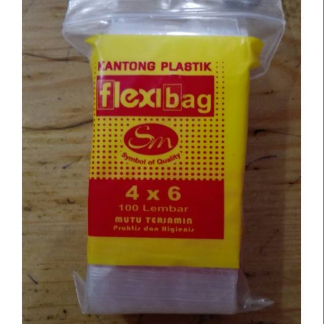 

Plastik klip 4x6 isi 5 pck(500lbr)