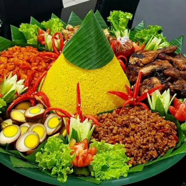  NASI  TUMPENG  Nasi  kuning Shopee Indonesia