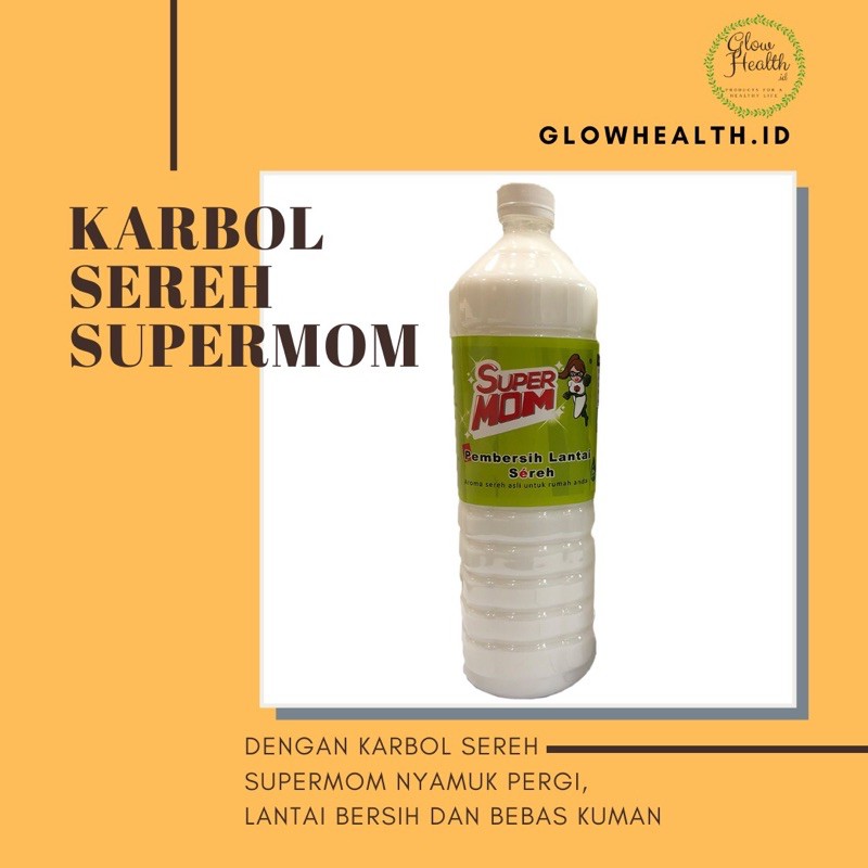 Karbol Sereh Supermom 1 5l Shopee Indonesia