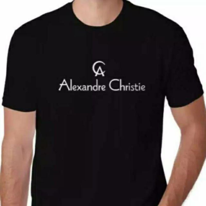 Kaos tshirt alexandre christie kaos pria wanita catton combed 30s kaos distro murah