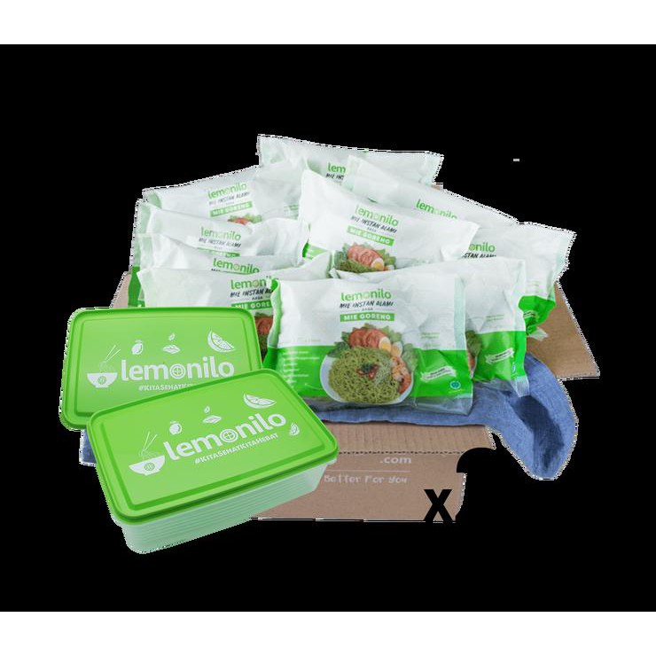 

HOT SALE Buy LemoniloBOX Lemonilo Mie Goreng Instan Alami Isi 20 Free LunchBox terjamin