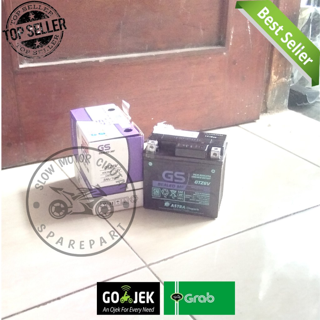 AKI GS GTZ6V MOTOR VARIO 125 AKI KERING
