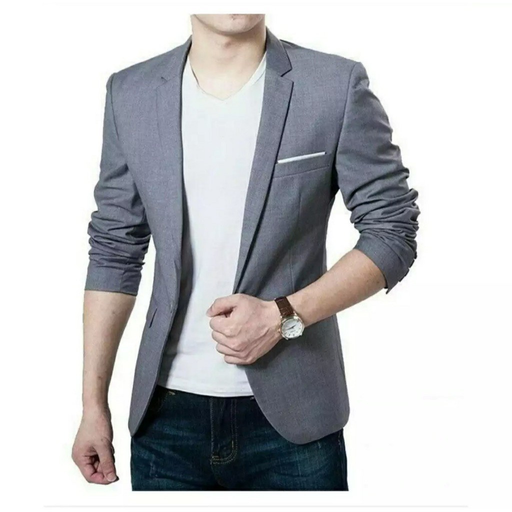 Blazer Pria - Jas Pria - Jas Panjang Pria - Blazer Casual - Jas Forman - Jas Blazer