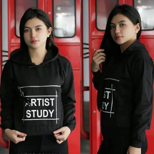 Artist study sweater - jaket cewek