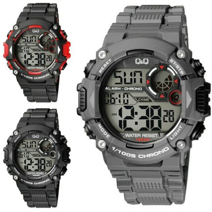 TERLARIS II JAM TANGAN ARMY QQ M146 JAM QNQ M 146 JAM PRIA DIGITAL Q Q M146 ORI