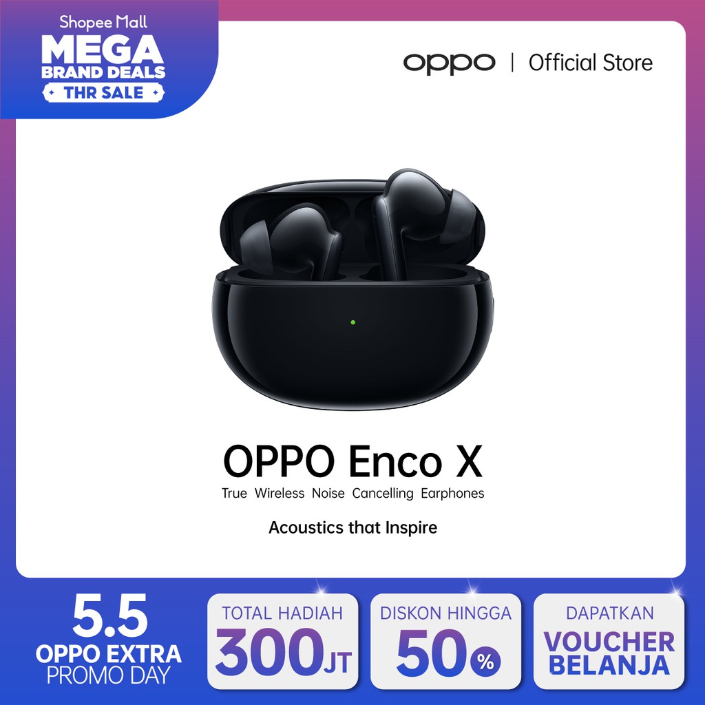 OPPO Enco X - Wireless with DYNaudio - HD Quality Sound