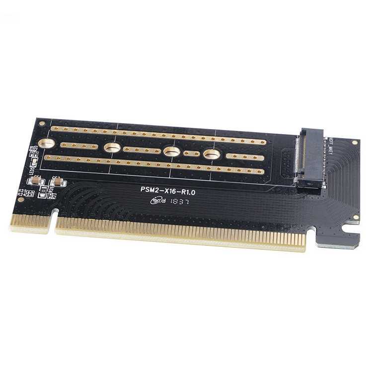 M.2 NVME to PCI-E 3.0 X16 Expansion Card PSM2-X16