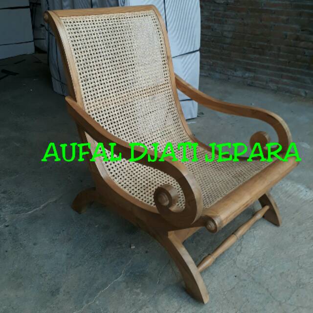 Kursi Malas Jati Japara Kursi Rotan Kursi Goyang Kursi Teras