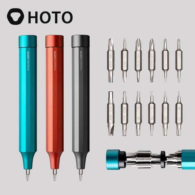 HOTO 24 in 1 Fine Repair Precision Screwdriver - Set Obeng Portabel 24 in 1 - QWLSD004