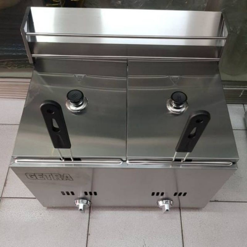 GETRA GF102G Gas Deep Fryer Mesin Penggoreng Gas